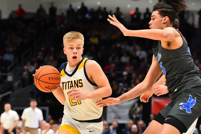 Lutheran East vs Ottawa-Glandorf boys basketball state championship Ben Jackson22